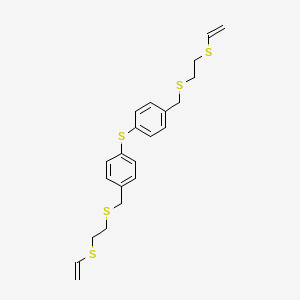 molecular formula C22H26S5 B12569414 Agn-PC-0nfkdq CAS No. 188969-07-5