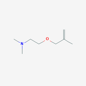 molecular formula C8H17NO B12569427 N,N-Dimethyl-2-[(2-methylprop-2-en-1-yl)oxy]ethan-1-amine CAS No. 172503-85-4