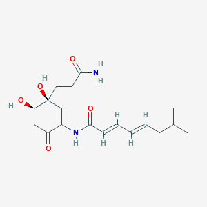 molecular formula C18H26N2O5 B1256959 daryamide A 