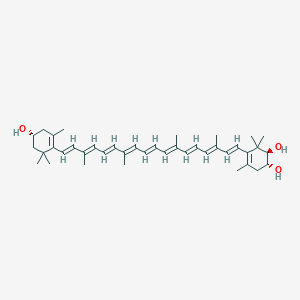 molecular formula C40H56O3 B1256972 Caloxanthin 