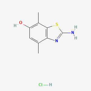 B1256973 Polyglutamine Aggregation Inhibitor, PGL-135 CAS No. 26278-83-1