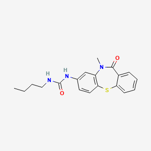 molecular formula C19H21N3O2S B1256982 SR-4995 