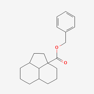 molecular formula C20H26O2 B12569891 Benzyl decahydroacenaphthylene-2a(3H)-carboxylate CAS No. 189886-85-9