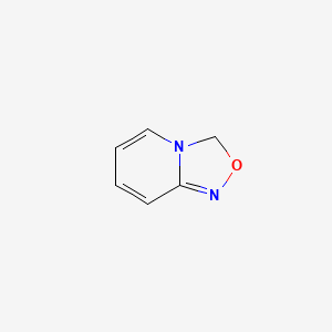 molecular formula C6H6N2O B12569900 3H-[1,2,4]Oxadiazolo[4,3-A]pyridine CAS No. 201943-84-2