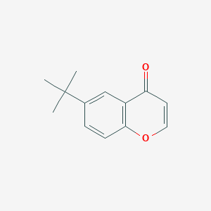 molecular formula C13H14O2 B12569905 6-Tert-butylchromone (6-tert-butyl-4H-chromene-4-one) 