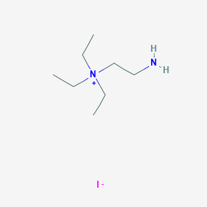 molecular formula C8H21IN2 B12569920 2-Amino-N,N,N-triethylethan-1-aminium iodide CAS No. 190518-78-6