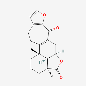 molecular formula C20H22O4 B1256996 Limbatenolide D 