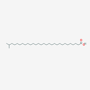 molecular formula C30H60O2 B1257003 28-Methylnonacosanoic acid 