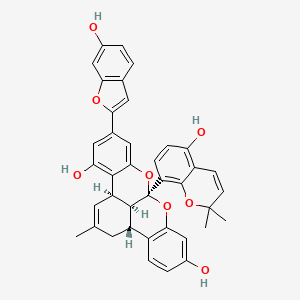 molecular formula C39H32O8 B1257004 Mulberrofuran K CAS No. 94617-36-4