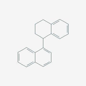 molecular formula C20H18 B12570046 1,2,3,4-Tetrahydro-1,1'-binaphthalene CAS No. 199128-30-8