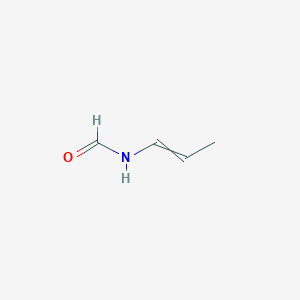 molecular formula C4H7NO B12570100 N-Prop-1-en-1-ylformamide CAS No. 178058-71-4