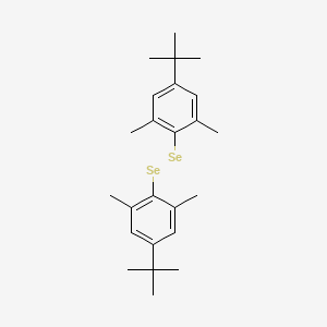 molecular formula C24H34Se2 B12570128 Bis(4-tert-butyl-2,6-dimethylphenyl)diselane CAS No. 330183-92-1