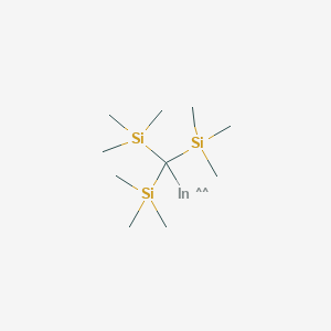 molecular formula C10H27InSi3 B12570216 Indium, [tris(trimethylsilyl)methyl]- CAS No. 562069-97-0