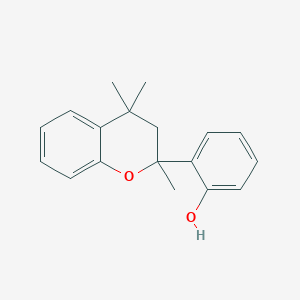 molecular formula C18H20O2 B125703 2'-hydroxy-2,4,4-trimethylflavan CAS No. 5026-12-0