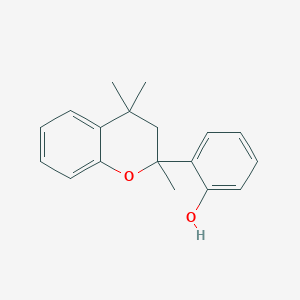 molecular formula C18H20O2 B125703 2-(2,4,4-trimethyl-3H-chromen-2-yl)phenol CAS No. 5026-12-0