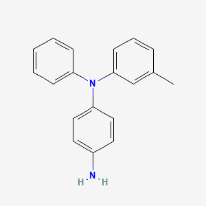 molecular formula C19H18N2 B12570539 N~1~-(3-Methylphenyl)-N~1~-phenylbenzene-1,4-diamine CAS No. 201802-12-2