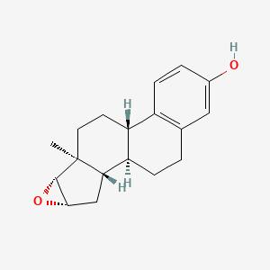 B1257057 16alpha,17alpha-Epoxyestra-1,3,5-trien-3-ol CAS No. 472-57-1