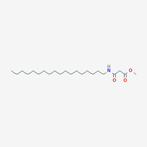 molecular formula C22H43NO3 B12570660 Methyl 3-(octadecylamino)-3-oxopropanoate CAS No. 193465-01-9