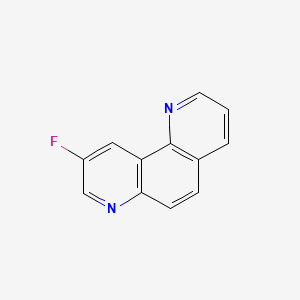 molecular formula C12H7FN2 B12570808 9-Fluoro-1,7-phenanthroline CAS No. 191861-17-3