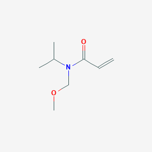 molecular formula C8H15NO2 B12570849 N-(Methoxymethyl)-N-(propan-2-yl)prop-2-enamide CAS No. 508200-62-2