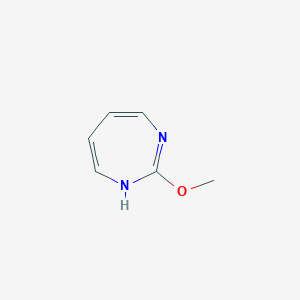 molecular formula C6H8N2O B12571002 2-Methoxy-1H-1,3-diazepine CAS No. 197721-02-1