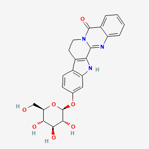 molecular formula C24H23N3O7 B1257109 Ternatoside C 