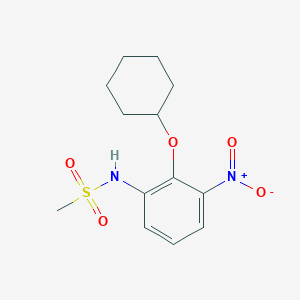 molecular formula C13H18N2O5S B12571114 Agn-PC-0mvqjv CAS No. 477594-30-2