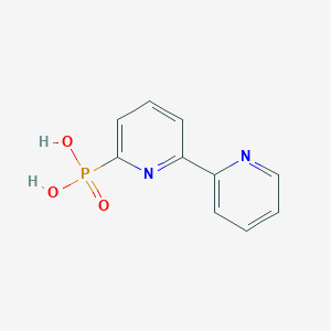 molecular formula C10H9N2O3P B12571173 2,2'-Bipyridine-6-phosphonic acid CAS No. 261367-25-3
