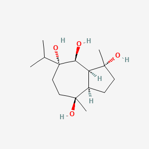 molecular formula C15H28O4 B1257121 Alismorientol A 