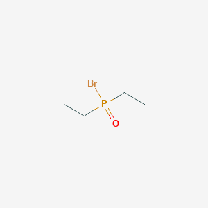 molecular formula C4H10BrOP B12571210 Diethylphosphinic bromide CAS No. 603932-63-4