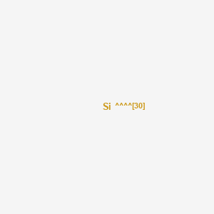 molecular formula Si B1257126 Silicon-30 atom 