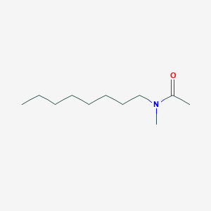 molecular formula C11H23NO B12571321 N-methyl-N-octylacetamide 