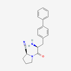 (2S)-2-cyano-1-(4-phenyl-L-phenylalanyl)pyrrolidine