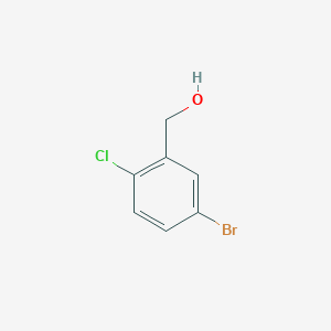 molecular formula C7H6BrClO B125714 5-Bromo-2-chlorobenzyl alcohol CAS No. 149965-40-2