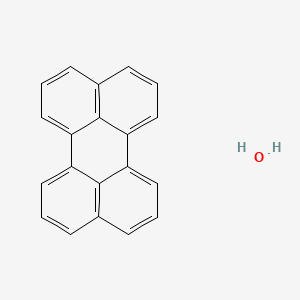 molecular formula C20H14O B12571486 Perylene water CAS No. 195005-89-1