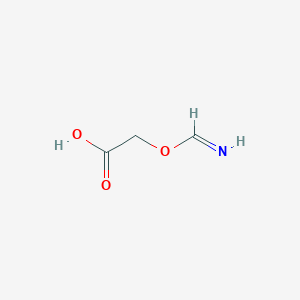 molecular formula C3H5NO3 B12571515 (Iminomethoxy)acetic acid CAS No. 188885-17-8