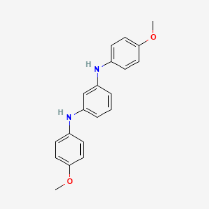 molecular formula C20H20N2O2 B12571521 N~1~,N~3~-Bis(4-methoxyphenyl)benzene-1,3-diamine CAS No. 202832-49-3
