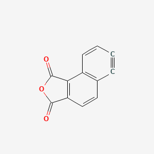 molecular formula C12H4O3 B12571617 6,7-Didehydronaphtho[1,2-c]furan-1,3-dione CAS No. 287108-15-0