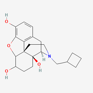 (4R,4aS,12bS)-3-(cyclobutylmethyl)-1,2,4,5,6,7,7a,13-octahydro-4,12-methanobenzofuro[3,2-e]isoquinoline-4a,7,9-triol