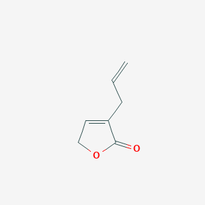 molecular formula C7H8O2 B12571700 3-(Prop-2-en-1-yl)furan-2(5H)-one CAS No. 192728-76-0