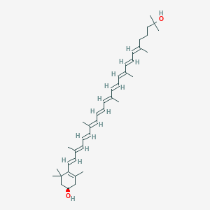 molecular formula C40H58O2 B1257185 3,1'-(OH)2-gamma-Carotene 