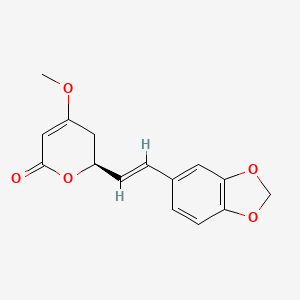 molecular formula C15H14O5 B1257227 Methysticin 
