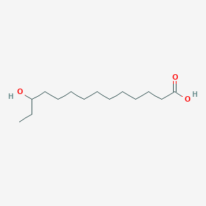 12-Hydroxytetradecanoic acid