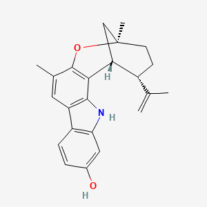 molecular formula C23H25NO2 B1257284 Murrayamine D 