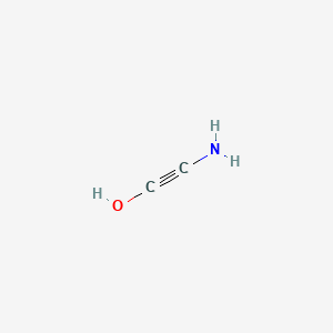 molecular formula C2H3NO B12572862 Aminoethyn-1-ol CAS No. 199673-68-2