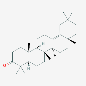 molecular formula C30H48O B1257291 13(18)-Oleanen-3-one 