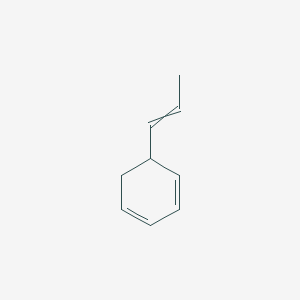 molecular formula C9H12 B12572948 5-(Prop-1-en-1-yl)cyclohexa-1,3-diene CAS No. 344902-11-0