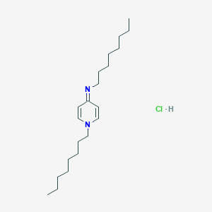 molecular formula C21H39ClN2 B012573 Pirtenidine hydrochloride CAS No. 100227-05-2