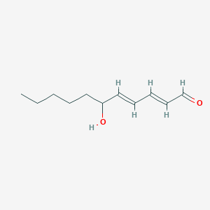molecular formula C11H18O2 B1257307 6-Hydroxy-2,4-undecadienal 