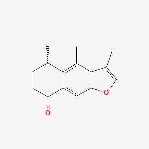 molecular formula C15H16O2 B1257323 1-Oxo-9-desoxycacalol 
